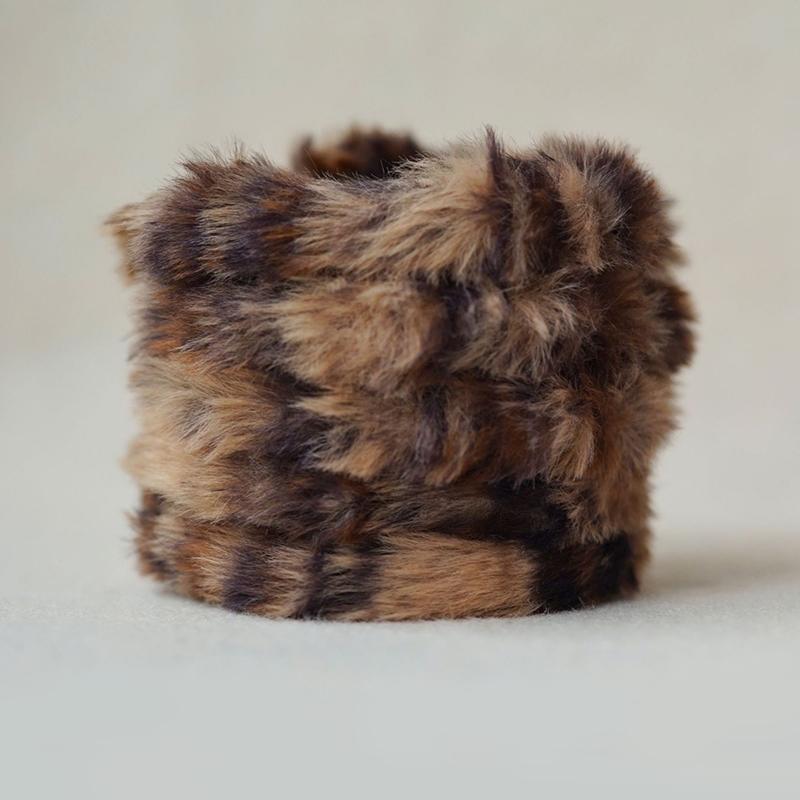 Палка для скручивания корней шерсти, 20 мм, разноцветная окрашенная плюшевая палочка