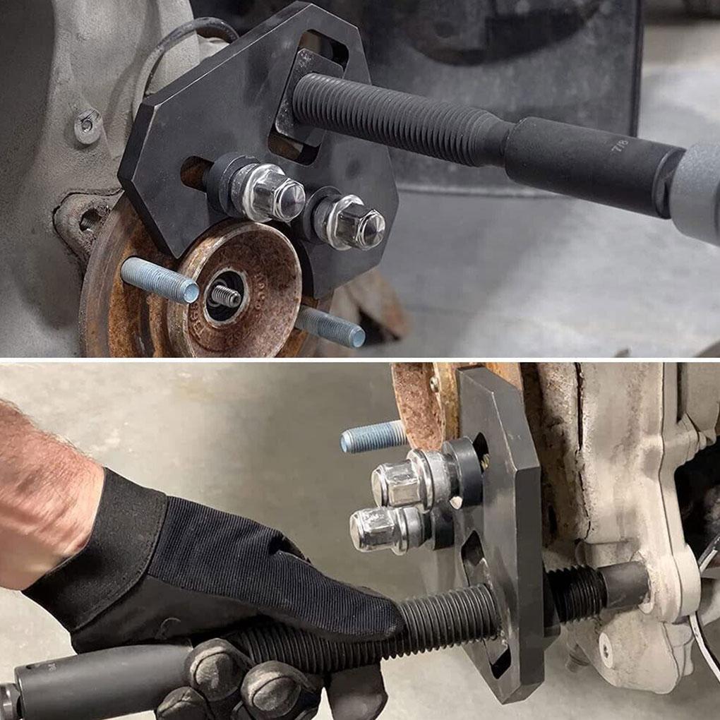 Быстрый и удобный набор для снятия ступицы колеса. Работа выполнена в кратчайшие сроки. Простая в эксплуатации ступица с 8 выступами.. 6