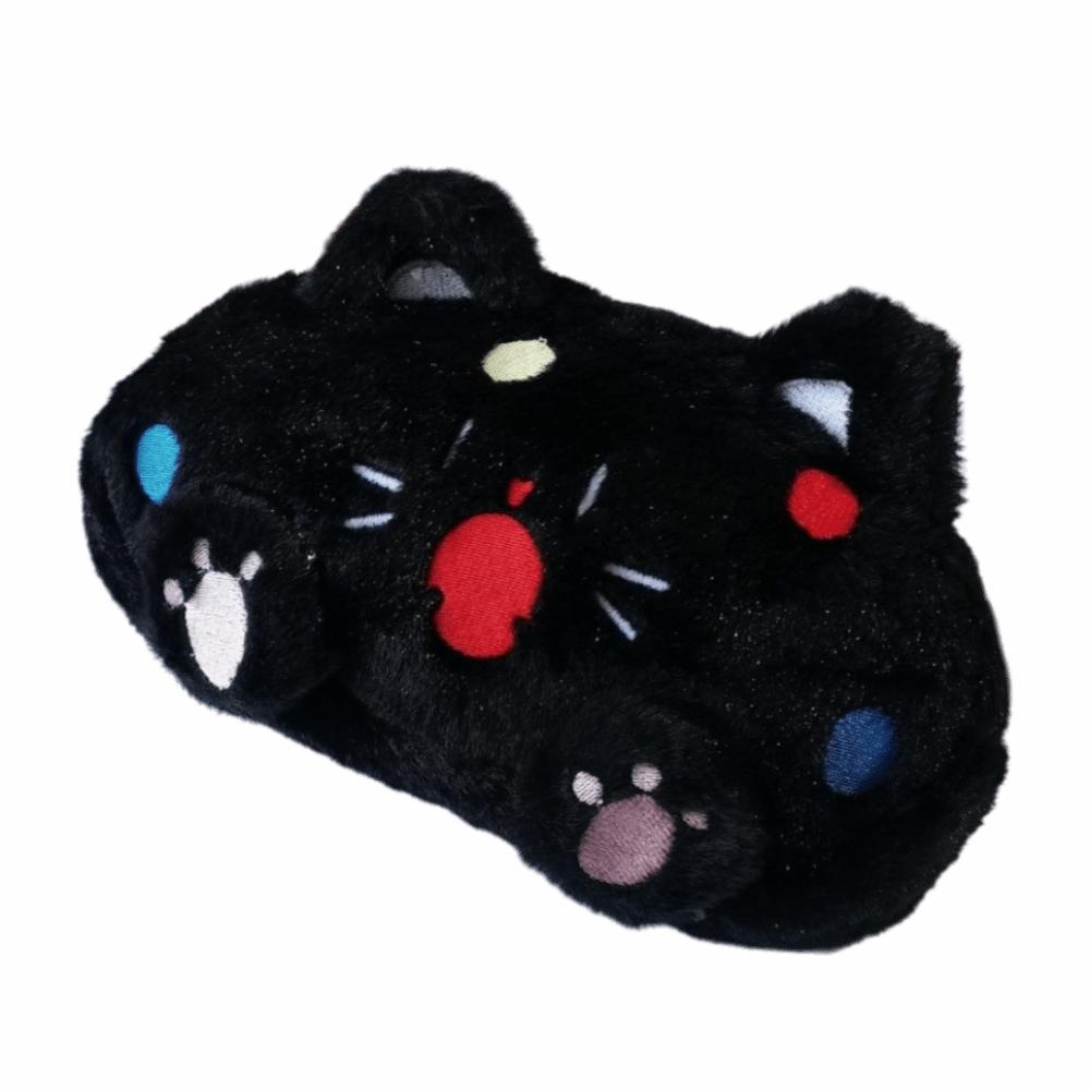 Смешная Кошка Мультяшная Пенал Каваи Большая Вместимость Сумка для Хранения Канцелярских Принадлежностей Милый Пушистый Кот С Принтом Пенал Для Учеников