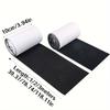 1pc 10cm/3.94in Strong Self-adhesive Fastener Tape 11CM X 2M Hook and Loop Back Nylon Sticker Adhesive Tape