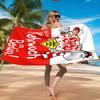 VfB Stuttgart Celebration Beach Towel, Quick-drying, Easy to Care for, Suitable for Both Fitness and Beach Vacations,Sports Essential