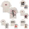 T-shirt Takamura Ippo Skull Skeleton Cartoon Anime MMA Boxing Muay Thai Kickboxing Print 3D Training Unisex Short Sleeve Fitness Gym Workout Sport