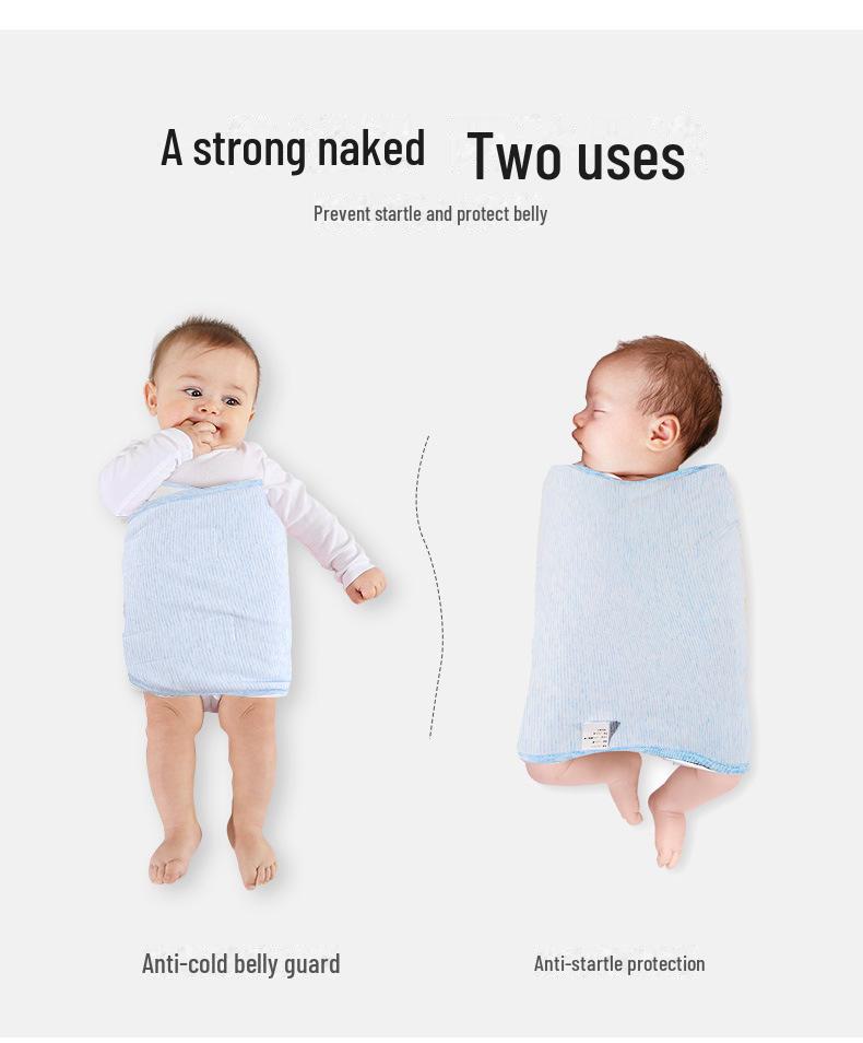 Двухцелевое детское одеяло и пеленка с защитой от испуга на весну/лето