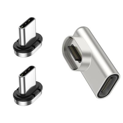 100 Вт Магнитный USB C Адаптер 24Pins USB-C Адаптер Разъем Type-C