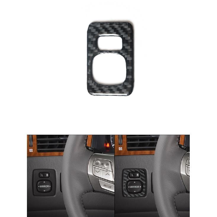 Для Toyota Camry 07-11 наклейки из углеродного волокна на центральной консоли, панель переключателей кондиционера, задняя панель, боковое вентиляционное отверстие, крышка