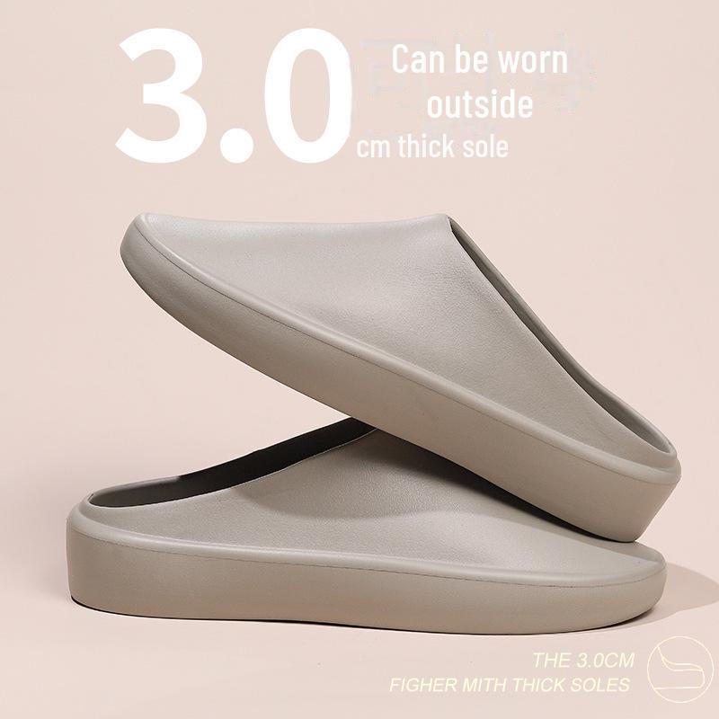 Нескользящие легкие тапочки унисекс из ЭВА: Удобный, дышащий, водонепроницаемый, полая конструкция