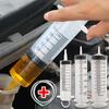 Car Oil Pump Syringe 100/300/550ml Needle Barrel Oil Pump with 1m Hose Pet Feeding Measuring Pump Hydroponics Nutrient Syringe