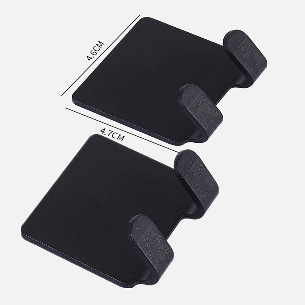 Creative Stainless Steel Toothbrush Holder Black Wall Mounted Electric Toothbrush Rack Toothpaste Storage Space-Saving Accessory