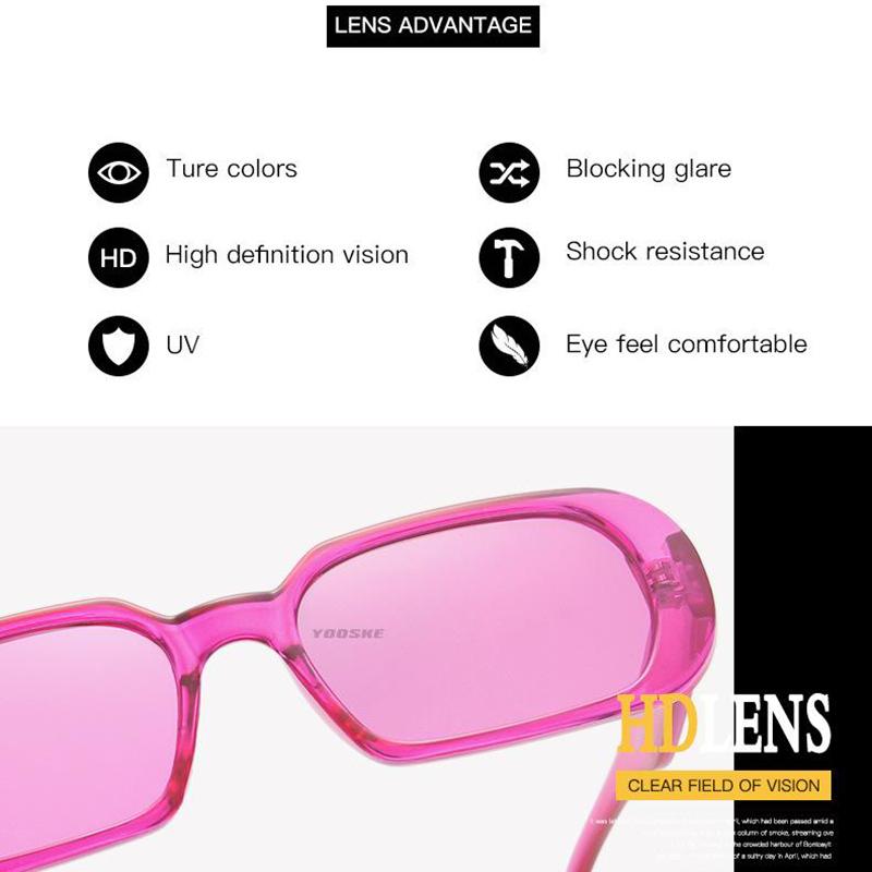 Small Sunglasses Women Fashion Oval Sun Glasses Men Vintage Green Red Eyewear Ladies Traveling Style UV400 Goggles