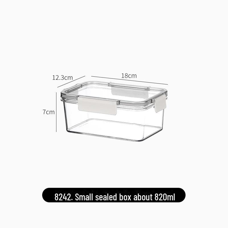 Прозрачный контейнер для хранения пищевых продуктов — безопасен для холодильника, герметичен, влагонепроницаем для свежих овощей и фруктов.