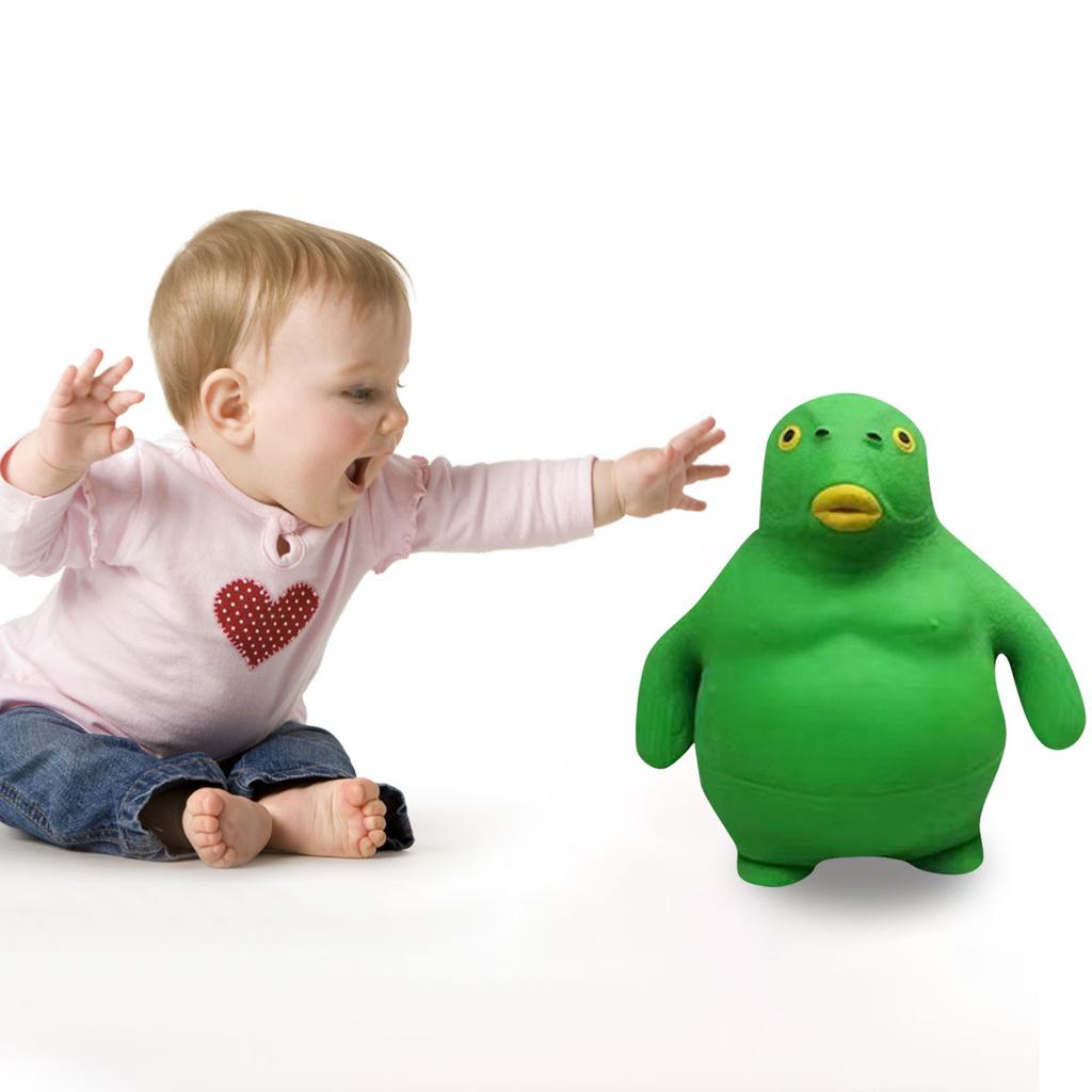 Green-headed Pinch Music To Decompress Green-headed Fish Toy Sand Sculpture Funny Silly Fish To Vent Artifact