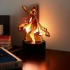 Anime Figures 3D Lamp Zhongli Xiao Genshin Impact LED Night Light Smart Touch Remote RGB Decoration Room Kid Birthday Toys Gifts