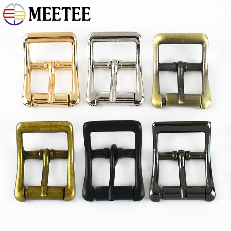 2/5Pcs 20/25/32mm Metal Belt Buckles Single Pin Buckle for Backpack Strap Dog Collar Adjuster Clasp Hook Leather Bag Accessories