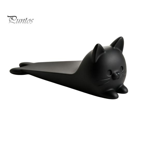 Износостойкий Дверной Стопор 3D Печатный Лежащий Кот Дверной Стопор, Декоративный Котёнок Стопор-Клин, Животное Противоскользящий Напольный Ковер Дверной Стопор для Дома Гостиной