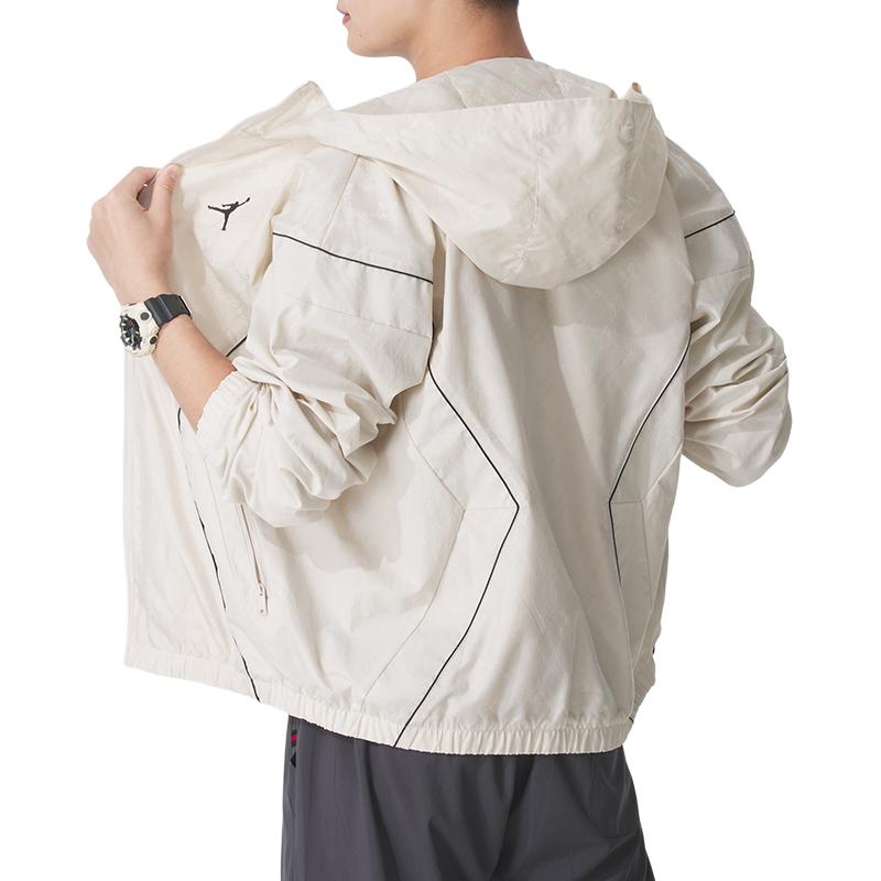 Jordan Мужская куртка Brooklyn Sports Lifestyle Series с капюшоном, дышащая, модная, универсальная, HV0555104