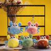 Cute Cartoon Little Crab Pendant Plush Toy Doll Mini Hairy Crab Keychain School Bag Hanging Rag Doll