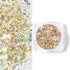 1 флакон 1 г блестки для ногтей сверкающие яркие цвета блестящий визуальный эффект ультратонкий широкое применение DIY пластик