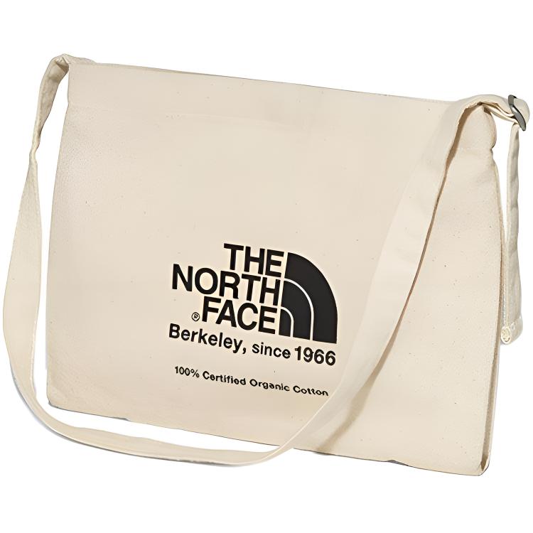 The North Face 10 л Многоразовая сумка Сумка через плечо Сумка для улицы Хлопок Белый Черный Унисекс NM81765-K