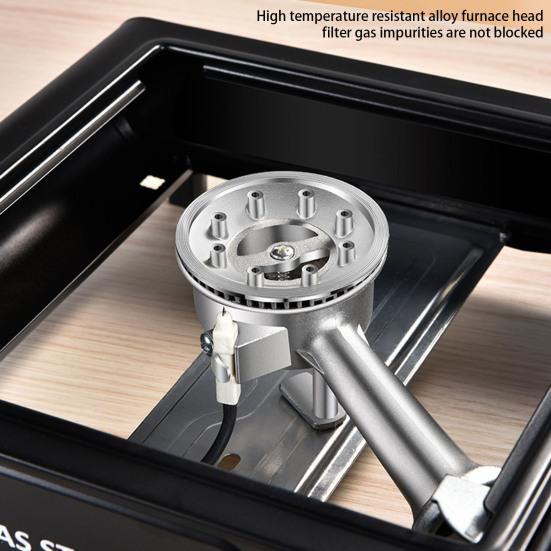 Camping Stove Outdoor Cooking Burner High-Temperature Resistant Travel Use 2900W BBQ Butane Gas Burner Stove