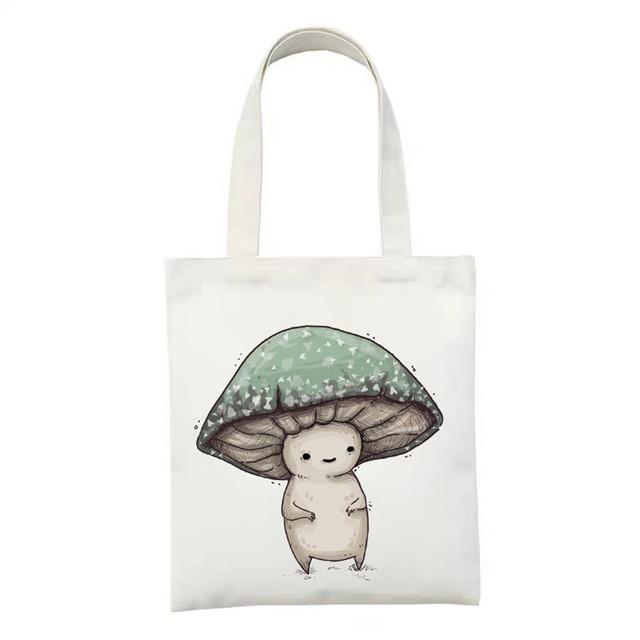 Женская пляжная сумка, сумки для покупок для продуктов, многоразовая эко-большая сумка с героями мультфильмов, женская холщовая сумка в стиле аниме, большая женская дорожная сумка