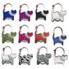 Cat Shape Folding Handbag Hook Holder Purse Hanger Table Edge Hanging Hooks