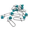Fishing Tools Nickel 8# 220LB Swivels Snap Fishing Sinker Fishing Swivels Heavy Duty Fish Finder