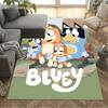 Happy Animal Adventure Area Rug Perfect for Hallway Dining Room Playrooms Outdoor Anti-slip Rug Anime Office Decor Perfect Gift for Friends & Family