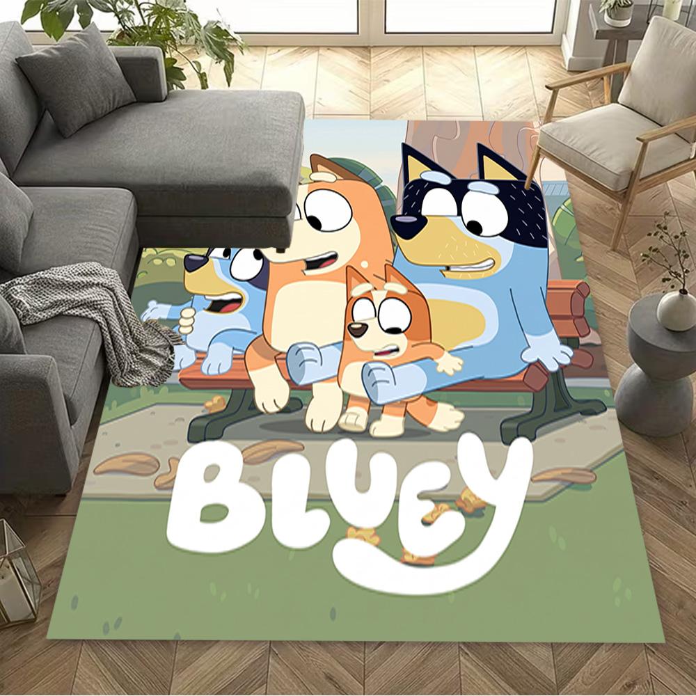 Happy Animal Adventure Area Rug Perfect for Hallway Dining Room Playrooms Outdoor Anti-slip Rug Anime Office Decor Perfect Gift for Friends & Family