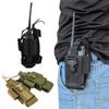 Adjustable Tactical Radio Holder Bag Molle Two Way Radio Holster Pouch Holder Oxford Cloth Duty Military Storage Case Walkie