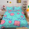 Abstract Geometric Pattern Digital Printing Quilt Cover Pillowcase Two Three Piece Set Polyester