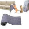 Коврик для царапания кошек, защита мебели и стен, самоклеящийся ковер для царапания кошек, обрезаемый коврик для лазания, когтеточка для кошек