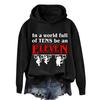 Women's And Men's Unisex Fashion Outfit Sweatsuit  Printed Long Sleeved  Casual Hooded Sweatshirt