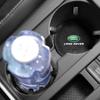 Накладка на подстаканник из ПУ кожи, коврик-подставка с логотипом для Land Rover Range Rover Defender Freelander Discovery 1 2 3 Evoque Rover L322 L405
