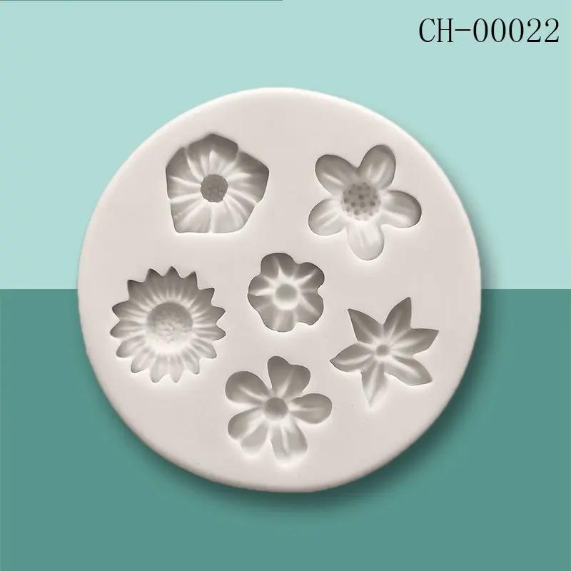 Набор лепестков роз, форма для помадки для торта, легкосъемная силиконовая форма для шоколадного печенья, аксессуары для украшения