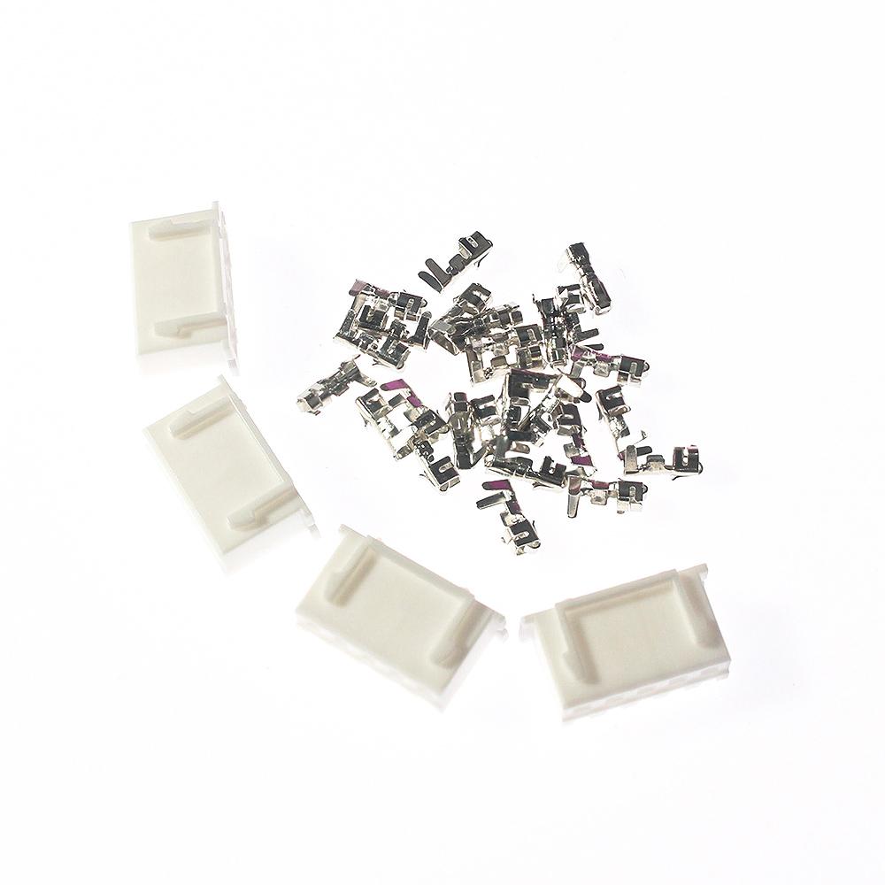230 шт. JST 2,54 мм разъем Dupont Terminal Connector Kit, 2p 3p 4p 5p XH2.54 набор клемм для проводов для самостоятельной сборки электроники
