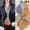 New Small Long Silk Scarf Women Tie Bag Headband Horse Printing Hairband Scarves Korean Style Neckerchief Ribbon Luxury Brand