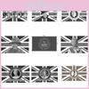 Queen Elizabeth Ii Mourning Banner Polyester Fabric For Memorials And Tribute Events