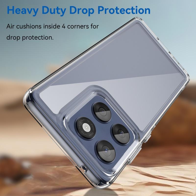 Для Moto Edge 60 Fusion Чехол Чехол Motorola Moto Edge 60 Fusion Capa Новый ударопрочный прозрачный чехол для Moto Edge 60 Fusion