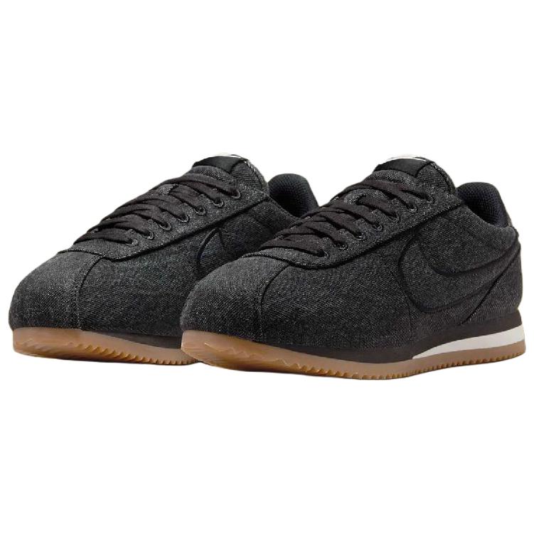 Nike Cortez Удобные Мягкие Повседневные Кроссовки Мужские Черные IM8052-010