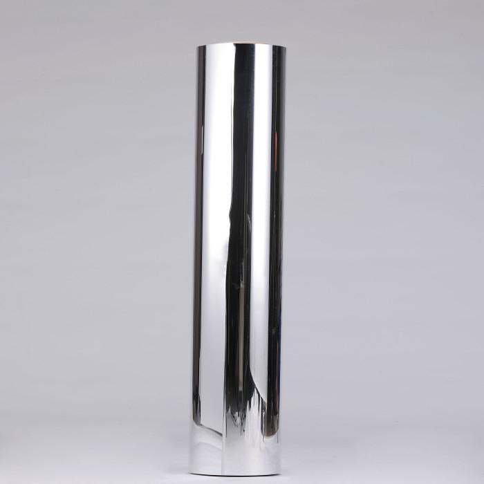 Silver Mirror Carpet, 2.4m Wide: Thickened, Ideal for Wedding Dance Stages or Event Decor.