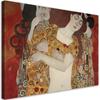 Canvas Print, Kiss of Women Abstract - G. Klimt