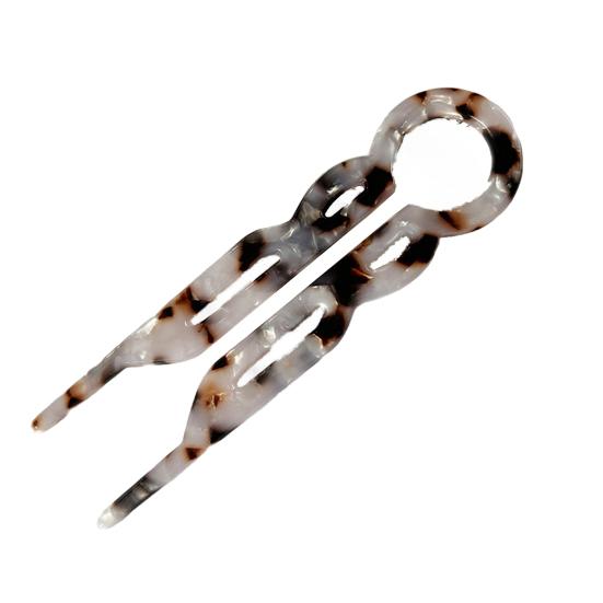 U-образная ацетатная заколка для волос, легкая, нескользящая, длинная, густая, шпилька для волос, французский пучок, аксессуары для волос для женщин и девочек