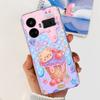 Для Realme GT5 240 Вт / GT3 / GT Neo 3 / GT Neo 5 Чехол Милый Мультяшный Роскошный Мягкий Силикон Прозрачный Чехол для Телефона Задняя Крышка Capas