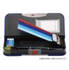 Sonic Pencil Alrock Blue Case, Double-Sided Design, Slim, FD-8502-B