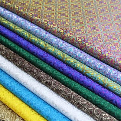 100x75 см цветочный узор парча жаккард дамасская ткань юбка сценическое платье одежда пальто занавеска шитье своими руками домашний текстиль украшения