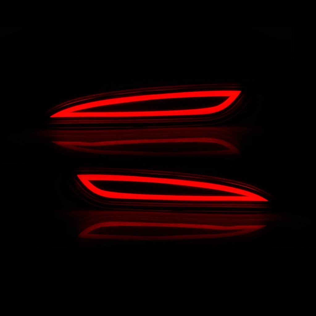 For Mazda CX5 CX-5 2025 2025 LED Rear Bumper Reflector Lights Auto Brake Warning Dynamic Turn Signal Lamps Car Accessories 12V
