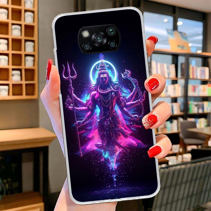 Lord Shiva Hindu God Buddha India Cover Phone Case For Xiaomi Poco F7 Ultra X7 X6 X5 Pro M7 Redmi 15C 15 13C 13 12C 12 10C 10 9A