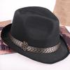 Мужская джазовая шляпа с декоративным дышащим принтом, анти-УФ-опора для фотосъемки, солнцезащитный крем, унисекс, винтажная шляпа для выступлений, головной убор для взрослых
