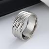 S925 Silver Ring, Personalized Trendy Men's Ring, Fashionable and Popular Jewelry, Single Ring for Men and Women