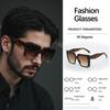 Vintage High Square Sunglasses For Men Glass Pc Material Minimalist Design For Spring Summer  Versatile For Urban Commuting